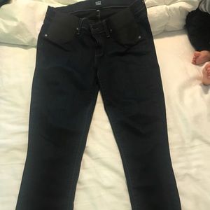 Paige maternity verdugo ankle skinny jeans